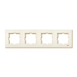 Рамка 4-а  горизонтальна крем VI-KO Karre