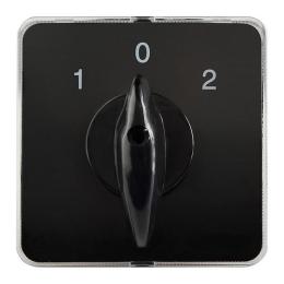 Перемикач пакетний Е9 25А/2.832 (1-0-2) 2 полюси АскоУкрем