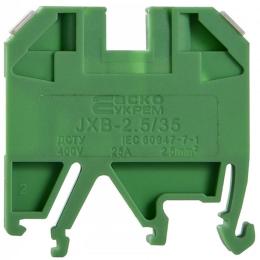 Клемник набірний гвинтовий JXB-2.5/35 зелений