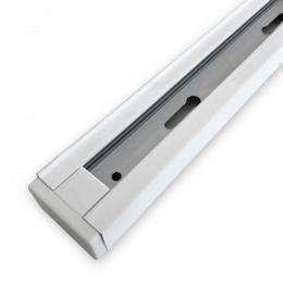 Посилений трековий шинопровід білий Feron 6581 CAB1100 3м (6581)