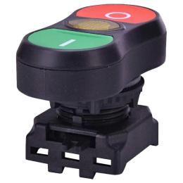 Здвоєнна кнопка-модуль «ON/OFF» з підсвіткою ETI 004771392 EGTI-Y (жовта)