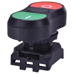 Здвоєнна кнопка-модуль «ON/OFF» ETI 004771390 EGT-C (чорна)