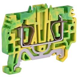 Заземлювана клема ETI 003903192 ESP-HTE.4 (4мм² Жовто-зелена)