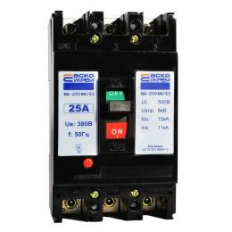 Автоматичний вимикач ВА-2004N/63 25А 3п. АскоУкрем