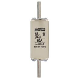Запобіжник NH0 80А gG  Аско Укрем