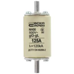 Запобіжник NH00 125А gG  Аско Укрем