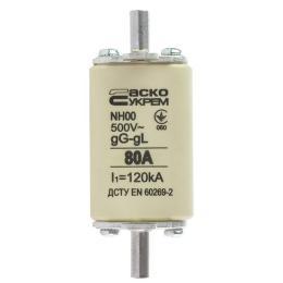 Запобіжник NH00 80А gG  Аско Укрем