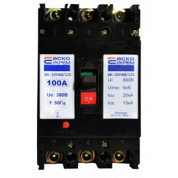 Автоматичний вимикач ВА-2004N/125 100А 3п. АскоУкрем