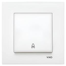 Кнопка дзвінка біла VI-KO KARRE