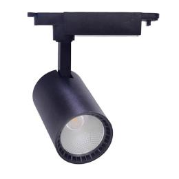Світильник трековий COB 12W 960Lm 4000K IP40 чорний AL102 Feron