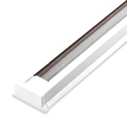 Шинопровід CAB1000 Feron однофазний для трекових світильників білий 2м