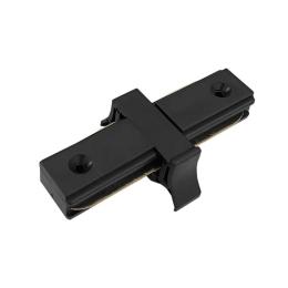 Коннектор прямий для шинопровода однофазний чорний LD1000 Feron