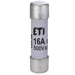 CH10x38 16A gG запобіжник циліндричний ETI 2620009