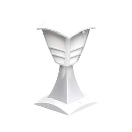 Світильник садово-парковий Horoz Electric YONCA-1 E27 білий (400-020-132)