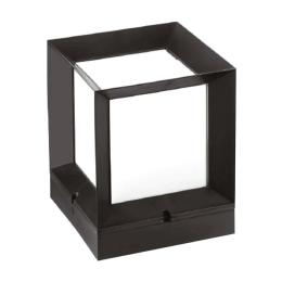 Світильник садово-парковий Horoz Electric PRIZMA E27 чорний (400-010-129)