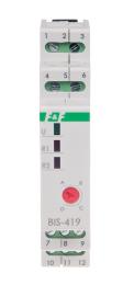 Імпульсне бістабільне реле BIS-419-LED, 4 функції, 230В