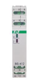 Імпульсне реле F&F BIS-412M-LED, групове, 220v, 16А