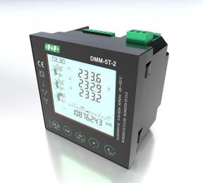 Аналізатор параметрів мережі F&F DMM-5T-2, щитовий, Modbus RTU