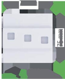 Сходовий світильник F&F LS-VAC, Vika, антрацит, 6000K