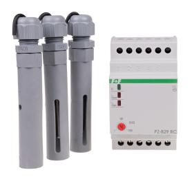 Реле рівня рідини F&F PZ-829RC-WD, дворівневе, дощова вода