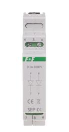 Сепаратор сигналу SEP-01 живлення 1A 220 В, монтаж на DIN-рейку