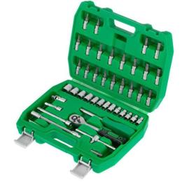 Набір інструментів, 46 од., 1/4" INTERTOOL ET-6046SP