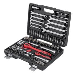 Набір інструментів професійний 1/2" & 1/4", 82 од. INTERTOOL ET-6082