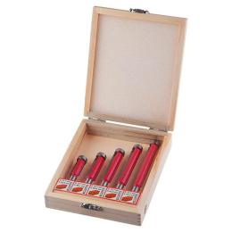 Набір фрез кромкових прямих, 5 шт INTERTOOL HT-0076