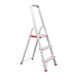 Стрем'янка з алюмінію INTERTOOL LT-1004 4 сходинки, висота до платформи 850 мм