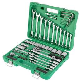 Набір інструментів INTERTOOL ET-6077SP 1/2" & 1/4", 77од