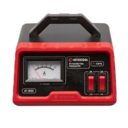 Пристрій зарядний для акумуляторів INTERTOOL AT-3032 6/12 В, 2/4 А, 4-45 Аг, з трансформатором