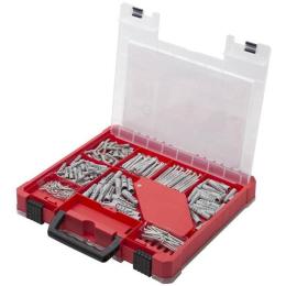 Набір свердл, дюбелів та біт 300 шт INTERTOOL SD-0051