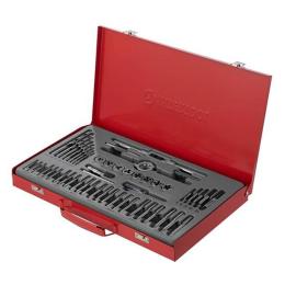 Набір плашок M3-M12 і мітчиків M3-M12, 52 од. INTERTOOL SD-8052