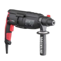 Перфоратор 1000 Вт, 3.2 Дж, 0-1300 об/хв., 0-5100 уд./хв., 3 режими INTERTOOL WT-0170
