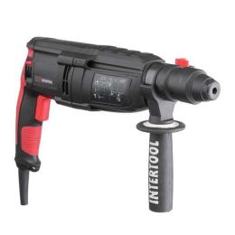 Перфоратор INTERTOOL WT-0171 1000 Вт, 3.2 Дж, 0-1300 об/хв., 0-5100 уд./хв., 3 режими
