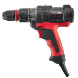 Дрель-шуруповерт электрический INTERTOOL WT-0110 420 Вт, 0-500/0-1800 об/мин