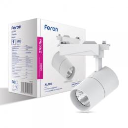 Трековый светильник Feron AL103 30W 6500К белый