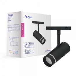 Магнитный трековый светильник Feron MGN304 10W черный