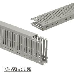 Перфорований короб 25х80мм Klemsan KKD 2580 2м (0.0.0.5.552580)