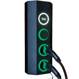 Зарядна станція для електромобіля 36 кВт 32А 3-фазна Type 2 (розетка) + з 2-ма портами Type 2 (єв Octa Energy (W126)