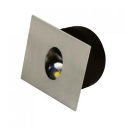 Світлодіодний світильник сходовий Horoz Electric ZUMRUT 3W хром (079-001-0003-020)