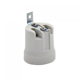 Патрон керамічний E27 із кріпленням Horoz Electric HL (592 094-003-0003-010)