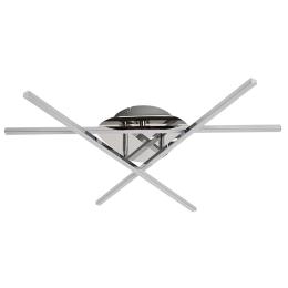 Світлодіодная люстра TROYA 24W 4000K хром (019-058-0024-010)