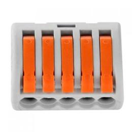 Роз'єм 5-х полюсний Horoz Electric CONNECTOR-5 (103-001-0005-010)