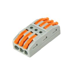 Клемник 3-х полюсний Horoz Electric TERMINAL-3 (106-005-0003-010)