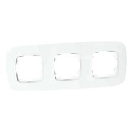 Рамка 3-на Horoz Electric ELA білий (112-007-0013-010)