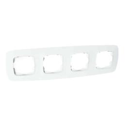 Рамка 4-на Horoz Electric ELA біла (112-007-0014-010)