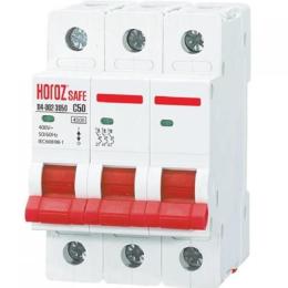 Автоматичний вимикач Horoz Electric SAFE 50А 3P С (114-002-3050-010)