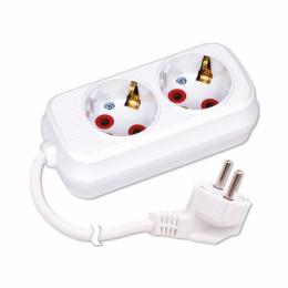 Подовжувач Horoz Electric 2 гнізда 5 М із заземленням (200-205-201)