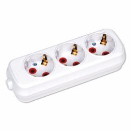 Колодка Horoz Electric 3 гнізда з заземленням (200-300-301)